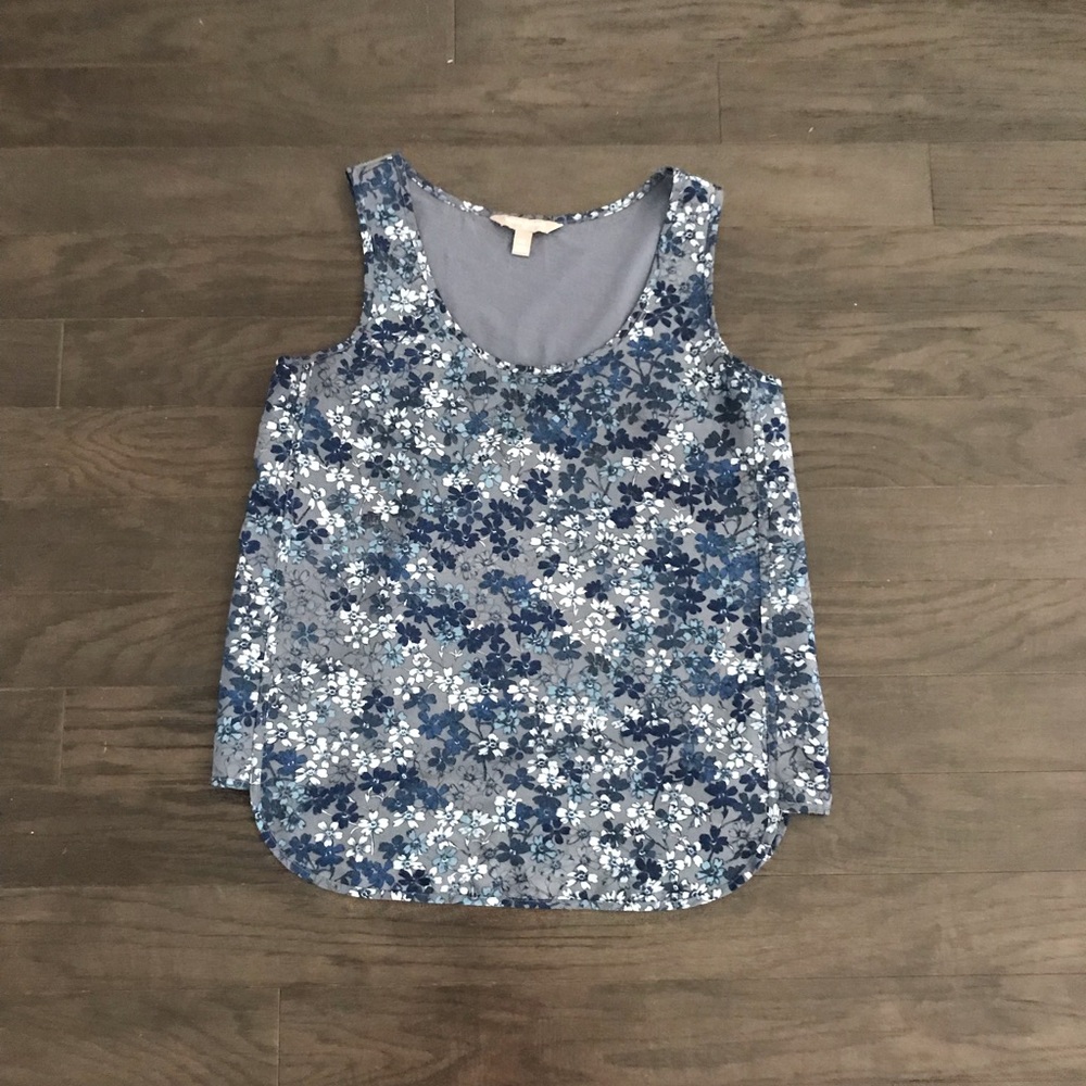 Banana republic floral tank XS
